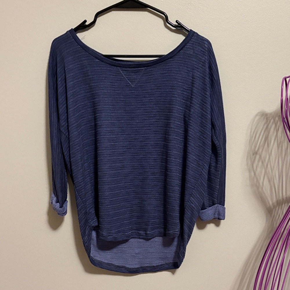 Splendid Charcoal Knit Top